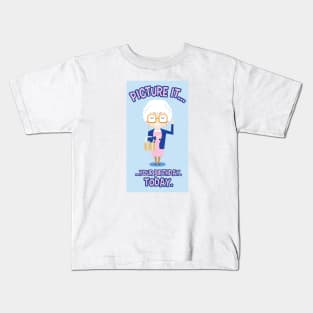 Sofia Petrillo from the Golden Girls TV Show Kids T-Shirt